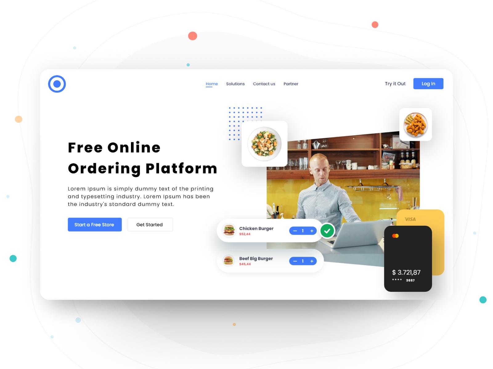 Restaurant Food Ordering Website Design — Felnath Web India