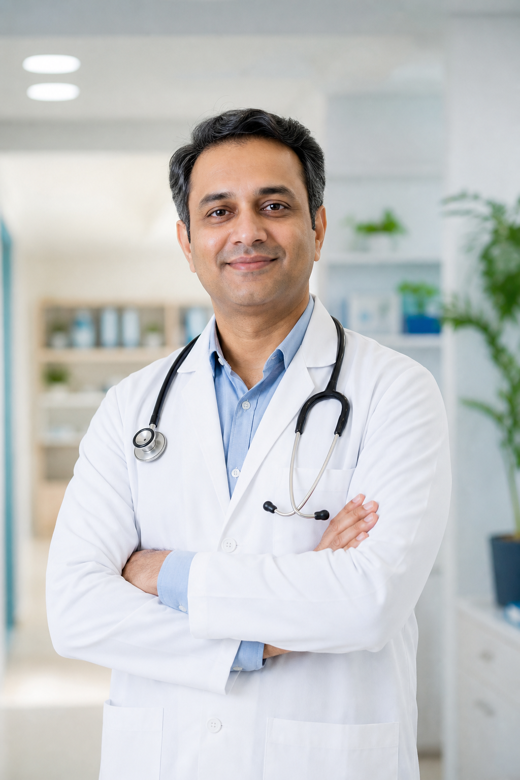 Portrait of Dr. Aarav Mehta